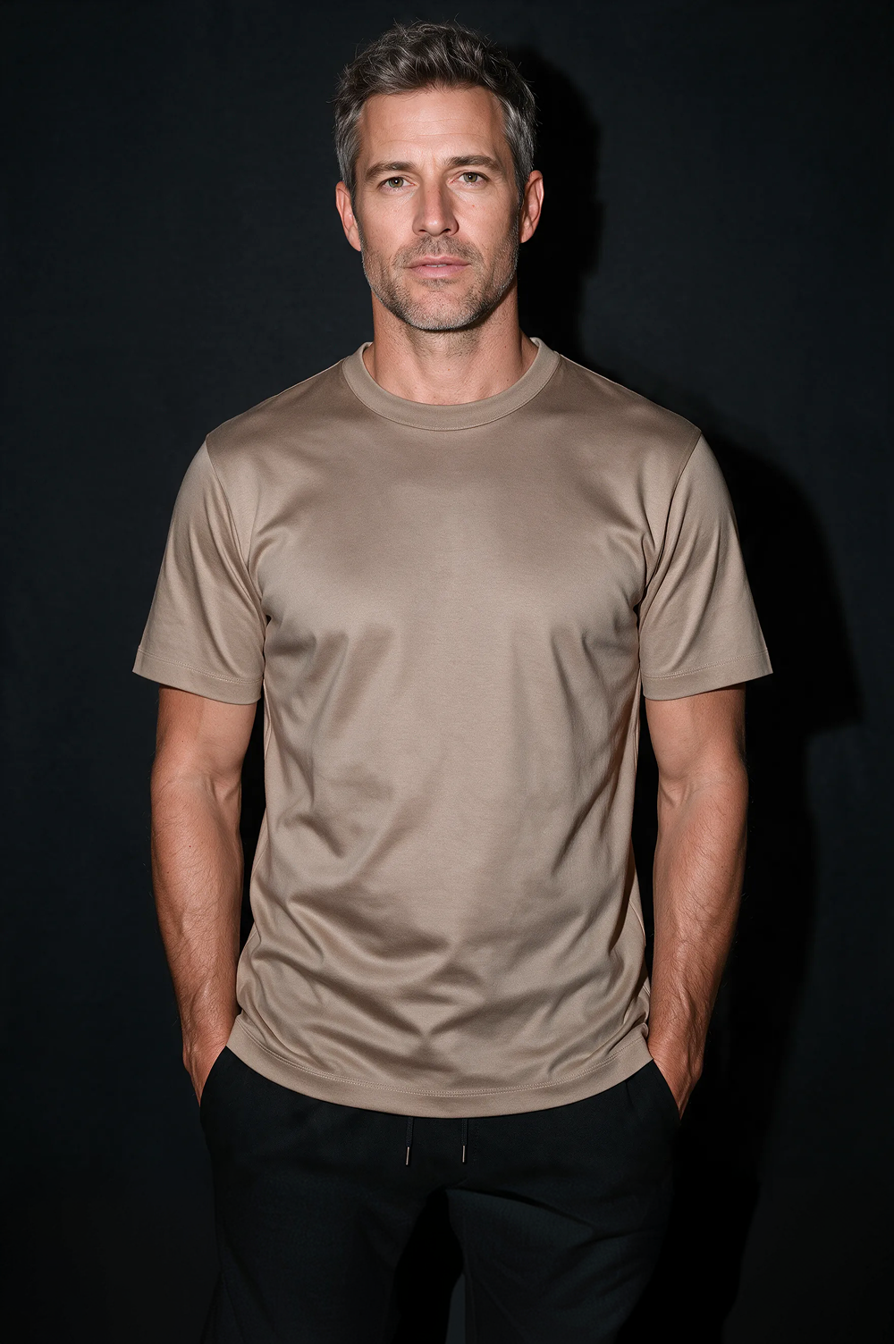 Taupe Imperial Tee