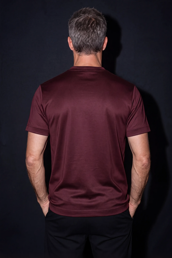 Burgundy Imperial Tee