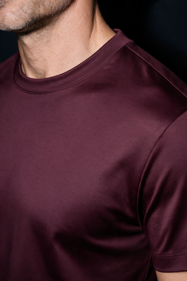 Burgundy Imperial Tee